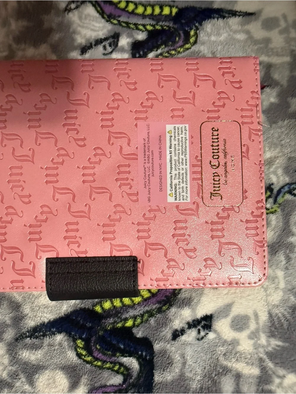 Juicy Couture Pink Journal with Diamond Pen